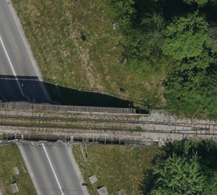 Eisenbahnüberführung zum Hafen Brčko, Brčko