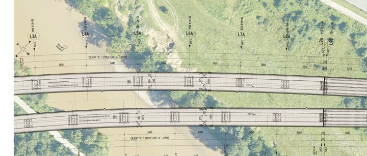 Brücke 9 am Korridor Vc, Abschnitt Ozimice – Poprikuše
