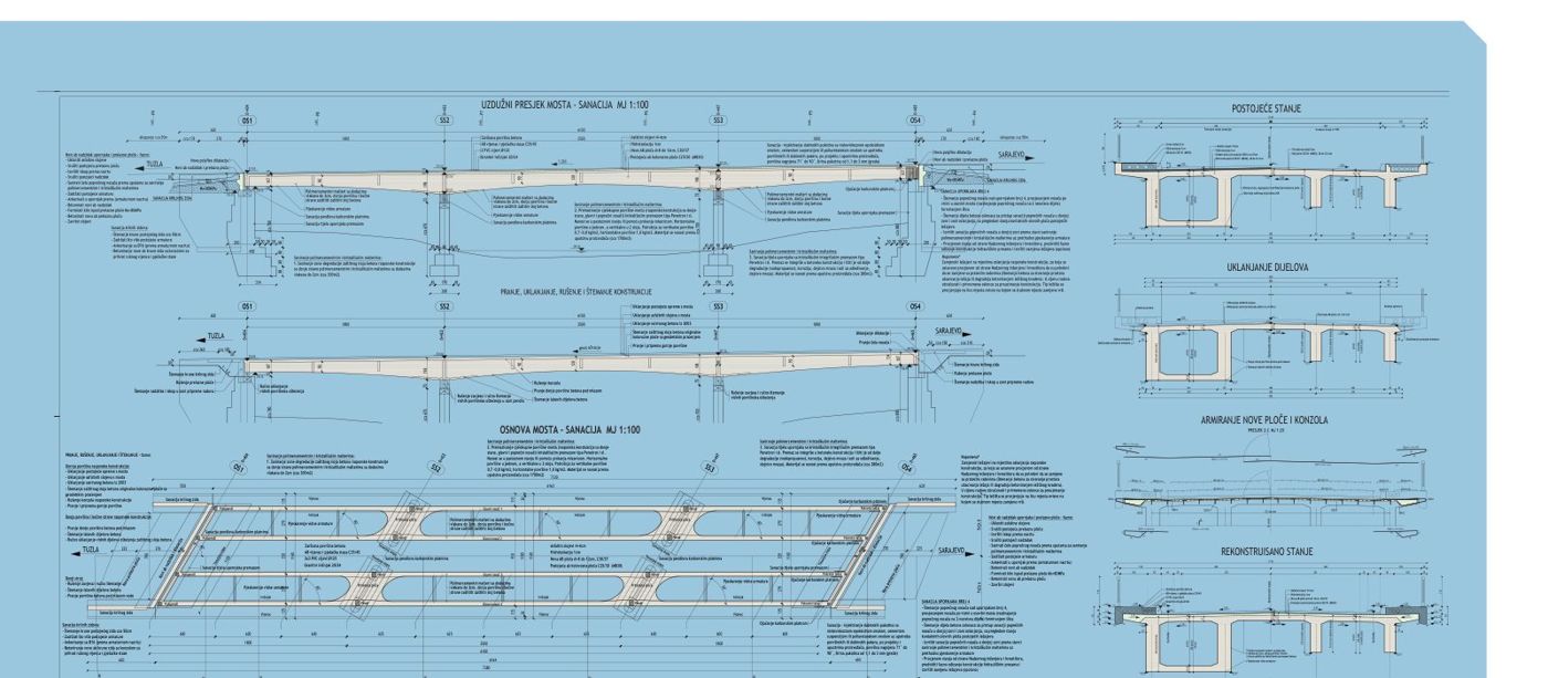 Umbau der Brücke über die Bioštica