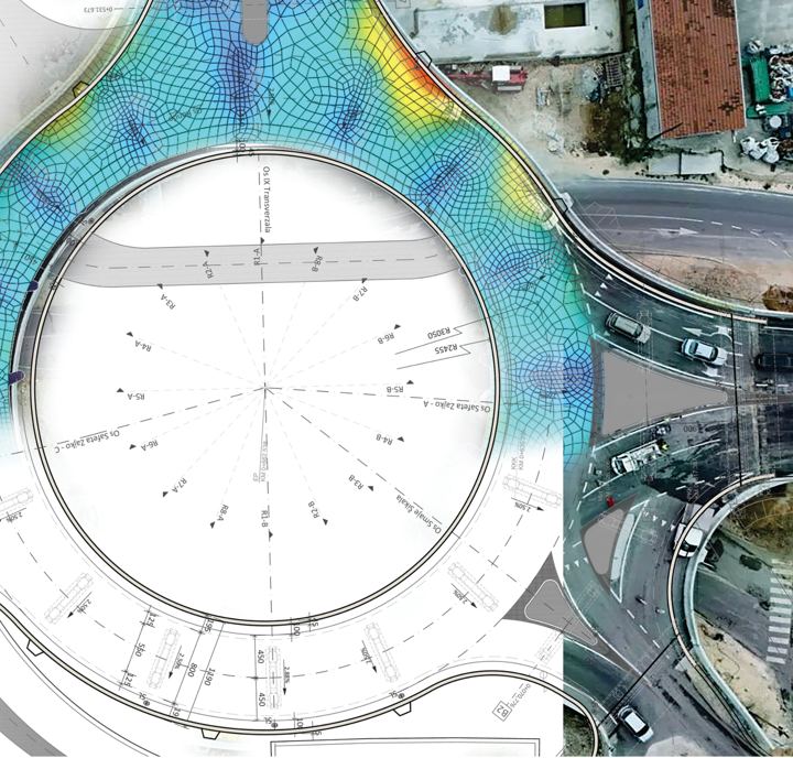 Kreisviadukt an der IX. Transversale, Sarajevo