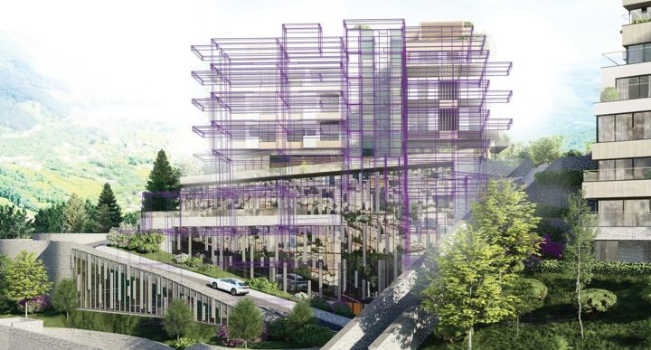 Wohn- und Geschäftskomplex Vraca, Istočno Novo Sarajevo
